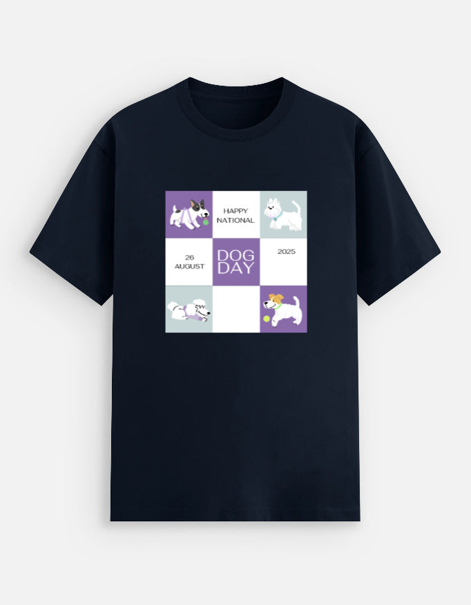 Unisex Stretch T-shirt National Dog Day